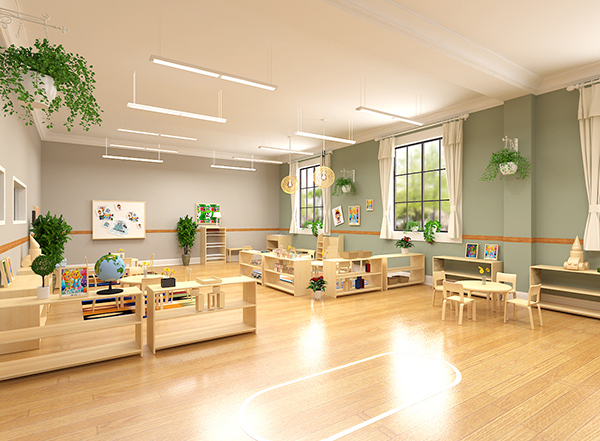 早教裝修設計方案說明_房產_網